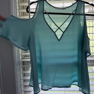 Lush Brand Cold Shoulder Top